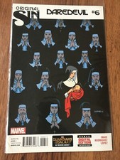 MARVEL COMIC ~ ORIGINAL SIN - DAREDEVIL No. 6 SEPTEMBER 2014