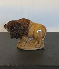Vintage Wade Whimsie Bison English Set 11 1979 ( Larger Size) 