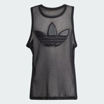 adidas x Jeremy Scott mesh Tank Top Shirt Black JY2020 Japan
