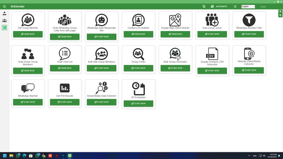 WhatsApp Marketing 3 in 1 COMBO - WA Sender 3.5.0 + WA Defender + WA Engager - Image 2 of 4