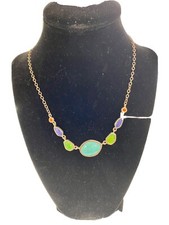 Multi color turquiose necklace