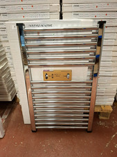 Chrome Towel Rail Straight Ladder 17 Bars 800 x 500 mm Premium Italian Quality