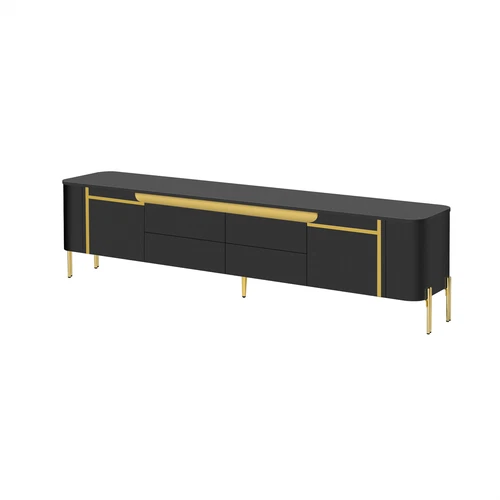 TV Stand Entertainment Center TV Media Console with 4 Drawers for TVs up to 80'' - Picture 16 of 48