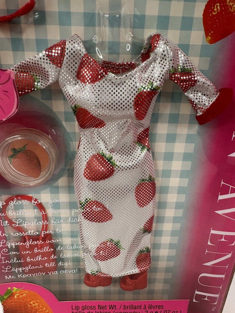 Fashion Avenue Cherry Dress Barbie Doll Outfit 2002 Mattel 56645 NRFB for  sale online | eBay
