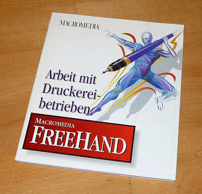 Macromedia Freehand - Arbeit mit Druckereibetrieben, sehr guter Zustand!
