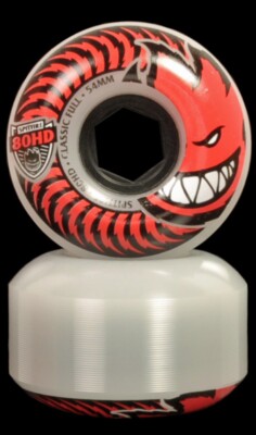 SPITFIRE 80HD Classic Full 54mm 80A Clear Skateboard Wheels F4 80HD 54 mm Rollen