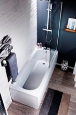 Single end and Straight 1700mm x 700mm Delph Bath SE177 **BARGAIN**