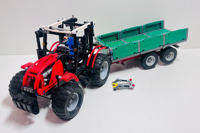 LEGO - Lego Technic 8063 - Traktor mit Anhänger - GUT   #400