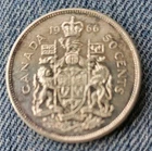 1966 CANADIAN 50 CENT COIN