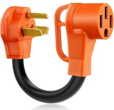 NEMA 10-30P to 14-50R EV Charger Adapter Cord, UL Listed 30 AMP Dryer to EV