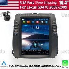 10.4car Gps Navigation For Lexus Gx470 2002-2009 Radio Stereo Head Unit 264g