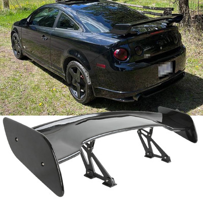 Glossy Black 57'' Rear Spoiler Wing Truck Style For Chevrolet Cobalt Sedan