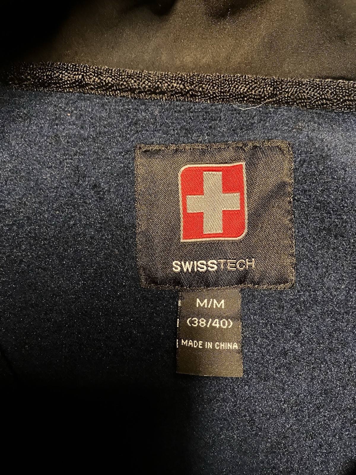 Blue Swiss Tech Softshell Jacket - Size Medium (3… - image 4