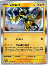 Zeraora Rare SV10: Destined Rivals 078/182 NM