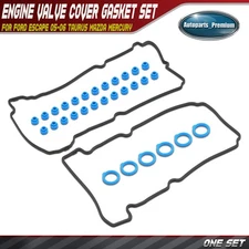 Engine Valve Cover Gasket Set for Ford Escape 05-06 Taurus Mazda Mercury V6 3.0L