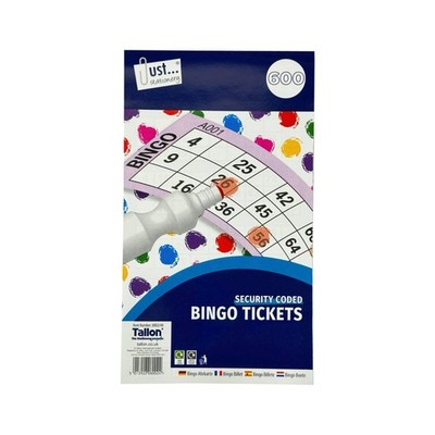 Jumbo Bingo Buch Pad 600 Tickets kaufen 1 erhalten 1 KOSTENLOSE leicht lesbare Zahlen