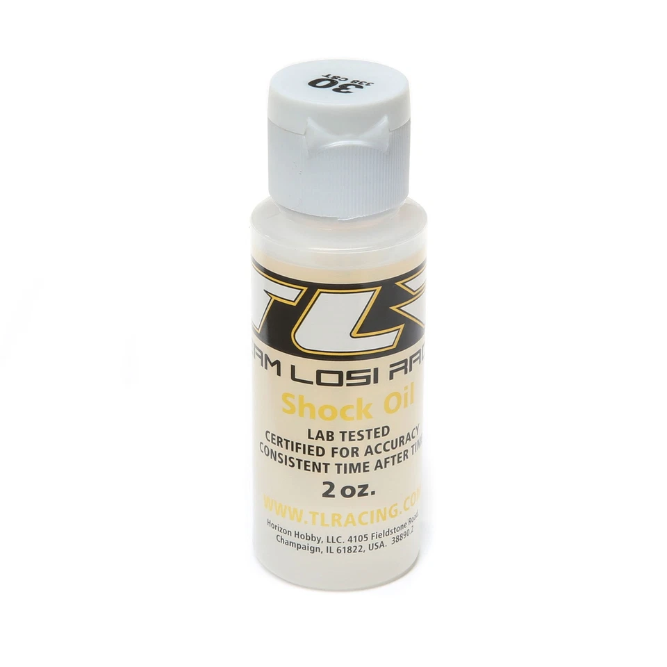 TLR TLR74006 - Aceite de choque de silicona, 30WT, 338CST, 2 oz Foto 2 de 2