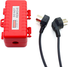 Plug Covers for Electrical Outlets,Solid Power Cord Lock,Plug Lockout  Plug Locks