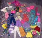 Vintage Barbie Clothes, Jackets, Pants, Outfits, 1980's, 1990's Lot