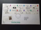 1996 UK GB FDC - Cartoons (Greetings) - Art on Stamps - Titterhill Special #3907