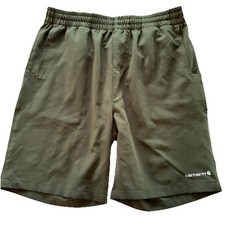 NWT Carhartt Force Youth Shorts Size 12/14 Khaki Rugged Flex Work Short Pockets