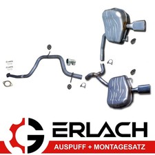 Auspuffanlage für Volvo V70 III D5 2.4 Auspuff 7300