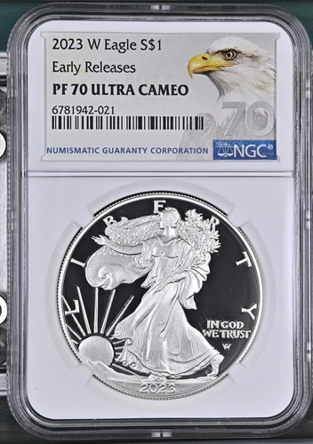 2023 W Silver Eagles NGC PF-70 ULTRA CAMEO Early Releases