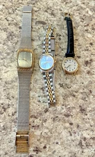 3 Vintage Women’s Watches Gruen, Timex, Geneva