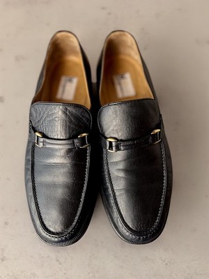 Moreschi Loafer Schwarz Edles Glattleder Gr 42 Top Zustand