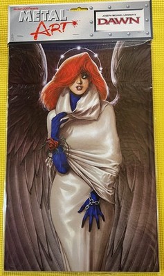 10'' X 16'' DAWN Crypt Of DAWN III METAL ART SIGN POSTER Joseph Michael Linsner