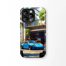 Porsche Classic Car iPhone Case Bumper Shockproof Phone Case For Apple iPhone