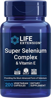 Life Extension Super Selenium Complex 200 mcg, 200 Capsules