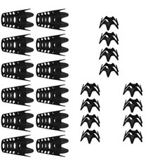 24 Count Golf Tee Set Plastic Durable for Home Yard and Golf Training Site
