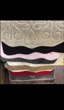 X ROMANY WASHABLES GYPSY MATS SET NON SLIP SUPER THICK RUGS X LARGE SIZE BEIGE