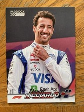 2024 topps paddock pass -photo variation Daniel Ricciardo #18 Formula 1