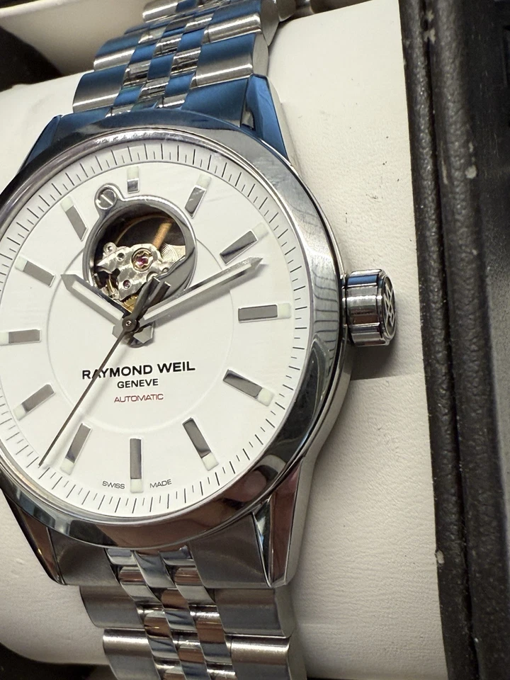 Raymond Weil Freelancer Nuevo Como Nuevo Completo (3726) Foto 3 de 4