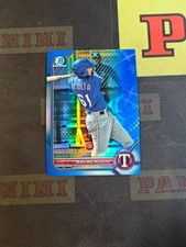 2022 Bowman Chrome Baseball Blue Refractor Maximo Acosta /150