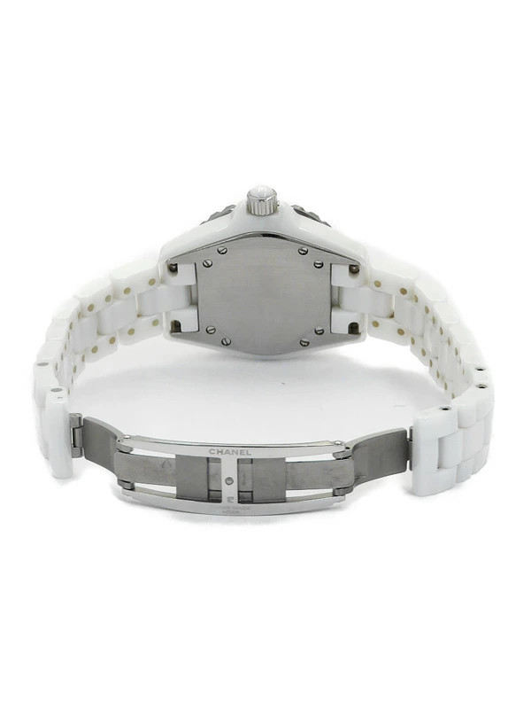 CHANEL J12 White Ceramic 33mm H0968 SW17158 image 3