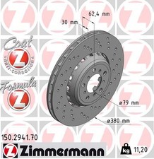ZIMMERMANN 150.2941.70 Disque de frein pour BMW