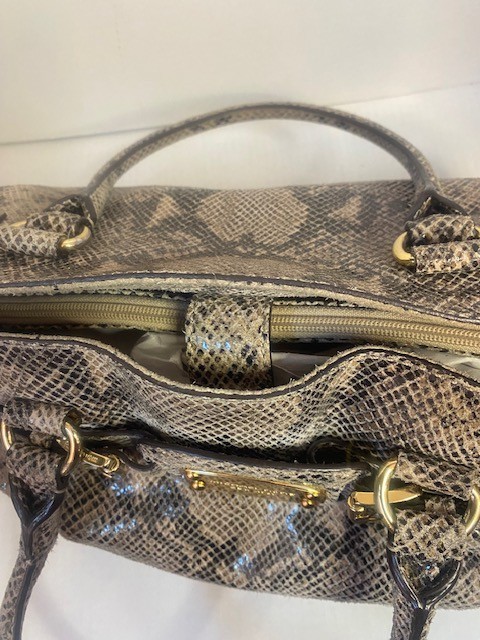Michael Kors Michael Kors Hamilton Python-Embosse… - image 8