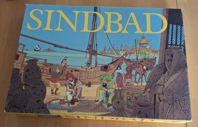 Sindbad - Brettspiel - Flying Turtle Games 1989 Unvollständig