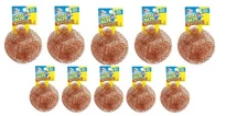 Chore Boy Ultimate Copper Scrubber Scouring Pad, Pure Copper (10-Pack)