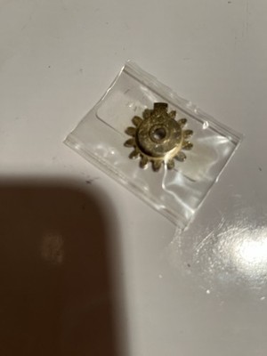 Kieninger Clock Movement KSU Stop works Gears ONE PAIR round & square holes