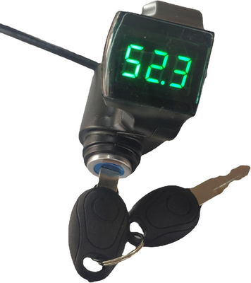 #ad #ad E Bike Voltage Display Electric Bike Thumb Throttle LCD Display Digital Battery $22.89