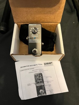 ISP Decimator X Dec-Mate Micro Guitar Pedal-New in Box-FREE 1/4
