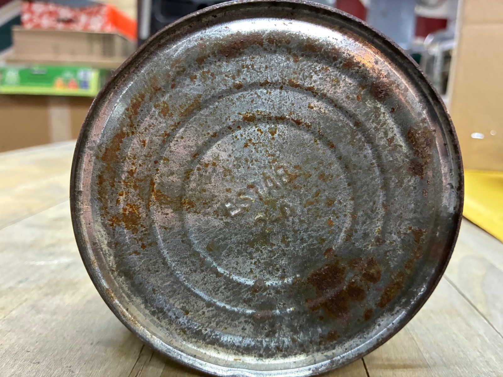 Pure Kernel VINTAGE ARMOUR'S SIMON PURE 100 % LEAF LARD BAIL TOP 2 POUND TIN | eBay
