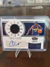 Caris LeVert #KRA-CLV Knights of the Round Table Jersey Auto /99