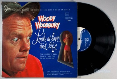Woody Woodbury - Looks at Love and Life (1960) Vinyl LP  PLAY-GRADED  Comedy