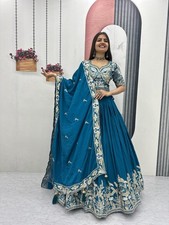 Party Wear Lengha Indian New Pakistani Wedding Bollywood Designer Lehenga Choli