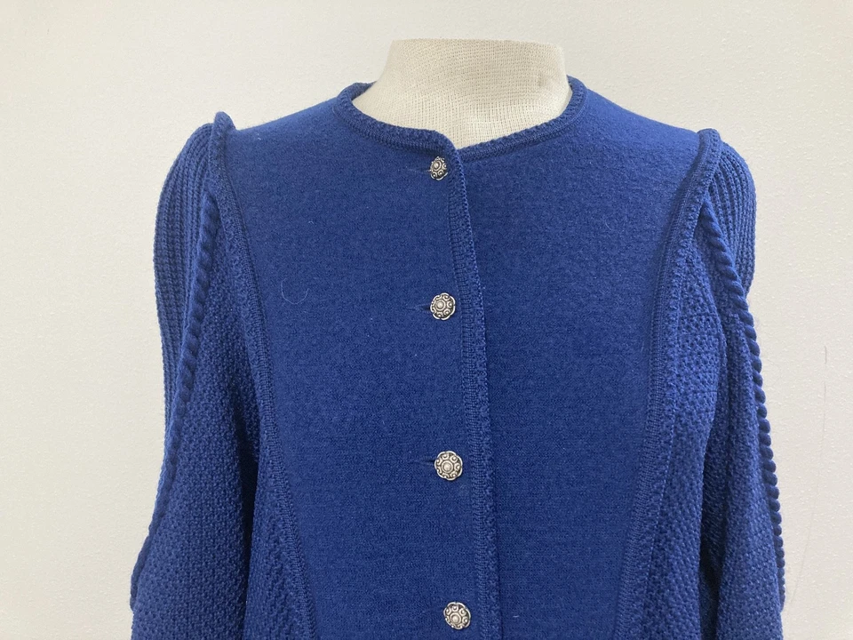 GEIGER AUSTRALIA SUÉTER 100% LANA AZUL MARINO 34 / XXS Foto 2 de 4
